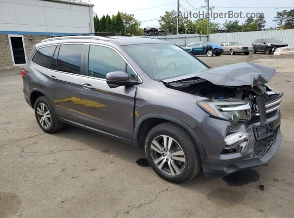 5FNYF6H5XJB067017 2018 HONDA PILOT Charcoal 