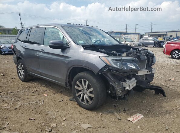 5FNYF6H5XLB028351 2020 HONDA PILOT Gray Передня права чверть