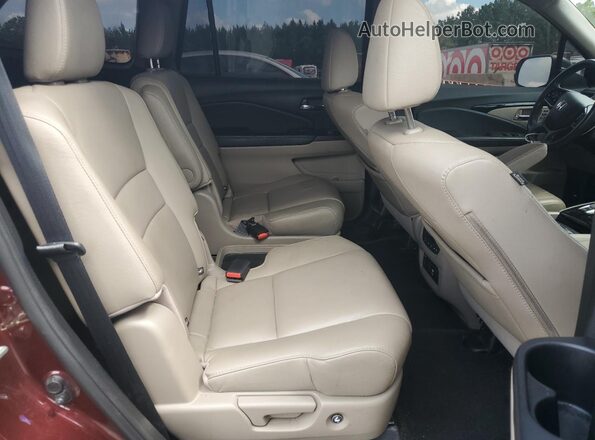 5FNYF6H65LB035166 2020 HONDA PILOT Burgundy Вид задньої частини салону