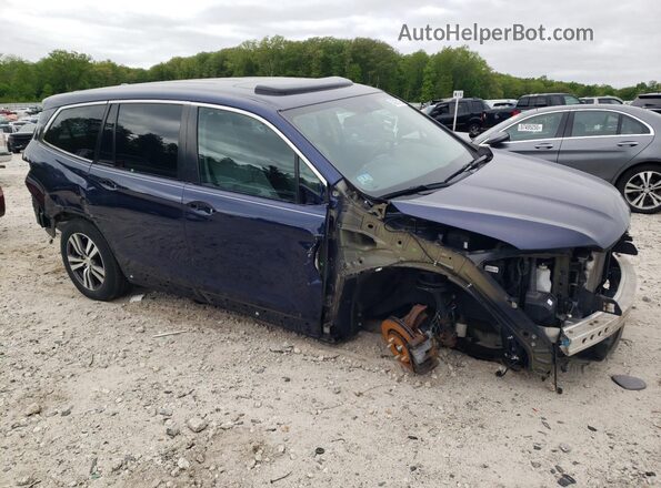 5FNYF6H72JB046857 2018 HONDA PILOT Blue 
