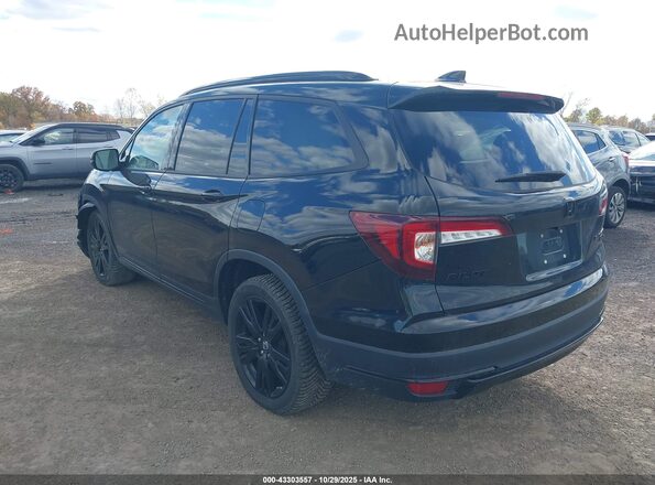 5FNYF6H77LB039745 2020 HONDA PILOT Black უკანა მარცხენა