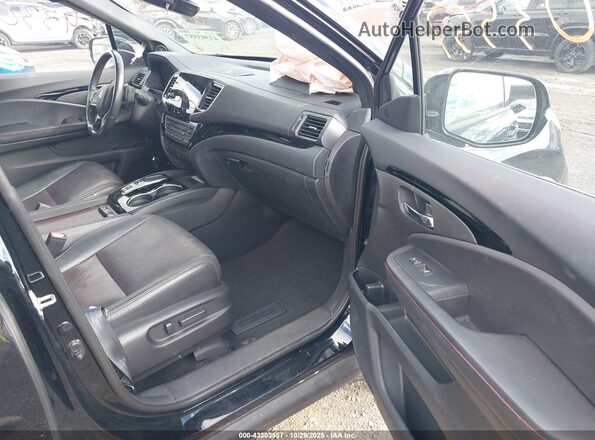 5FNYF6H77LB039745 2020 HONDA PILOT Black წინა სალონის ხედი