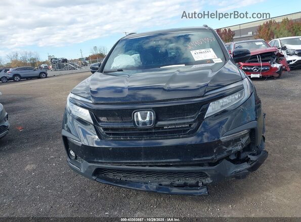 5FNYF6H77LB039745 2020 HONDA PILOT Black ხელსაწყოთა პანელის ხედი