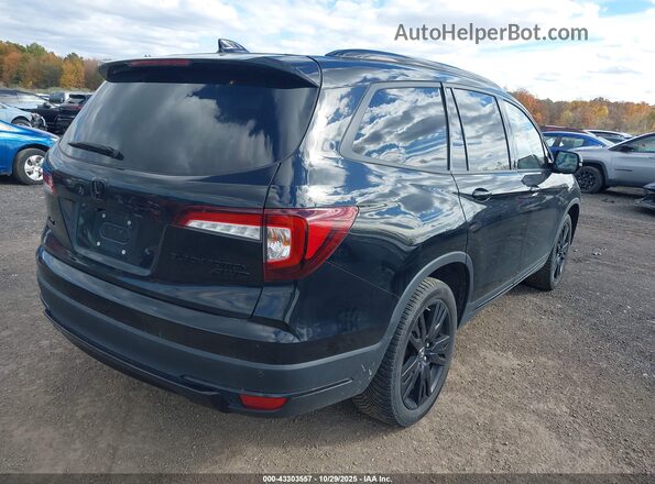 5FNYF6H77LB039745 2020 HONDA PILOT Black უკანა მარჯვენა