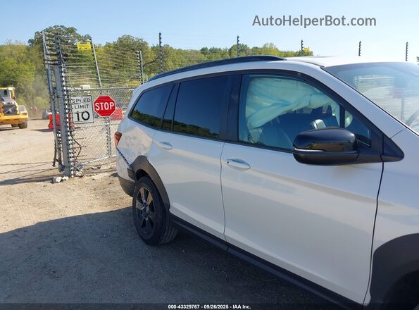 5FNYF6H89NB050628 2022 HONDA PILOT White Widok z przodu