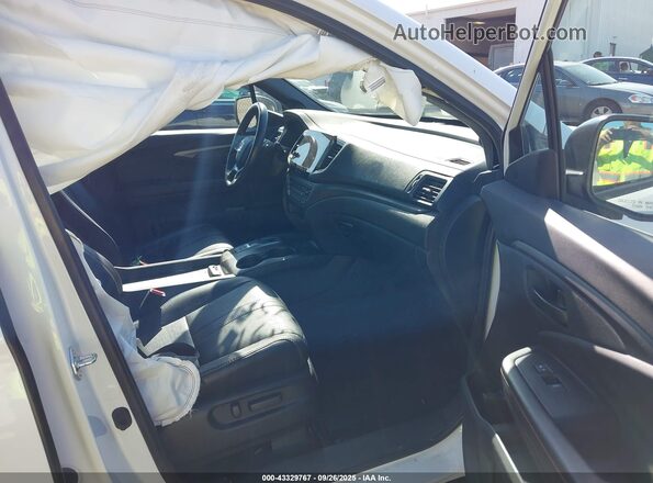 5FNYF6H89NB050628 2022 HONDA PILOT White Widok wnętrza z przodu