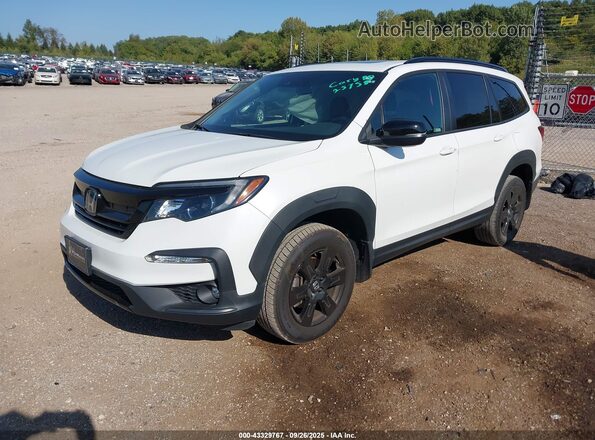 5FNYF6H89NB050628 2022 HONDA PILOT White Przód lewy