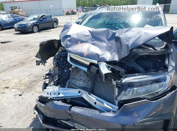 5FNYF6H92NB004535 2022 HONDA PILOT Gray 