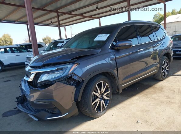 5FNYF6H94LB062403 2020 HONDA PILOT Gray Vista tres cuartos delantera izquierda