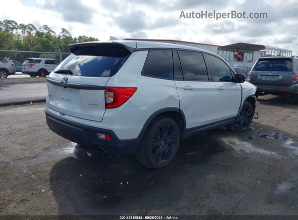 5FNYF7H21MB005974 2021 HONDA PASSPORT White Tył prawy