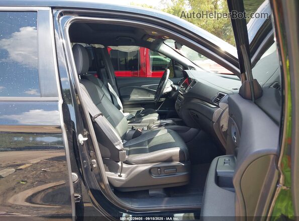 5FNYF7H52KB011936 2019 HONDA PASSPORT Black Widok wnętrza z przodu