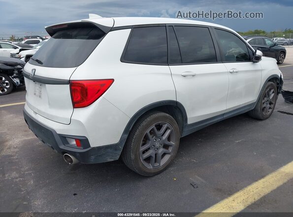 5FNYF7H53NB005258 2022 HONDA PASSPORT White უკანა მარჯვენა