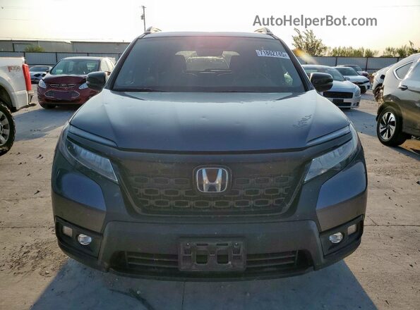 5FNYF7H97MB011906 2021 HONDA PASSPORT Gray წინა ხედი