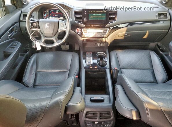 5FNYF7H97MB011906 2021 HONDA PASSPORT Gray წინა პანელის ხედი