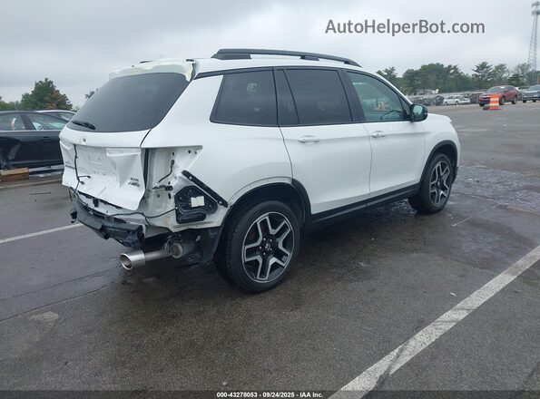 5FNYF8H05NB005143 2022 HONDA PASSPORT Белый Задняя правая четверть