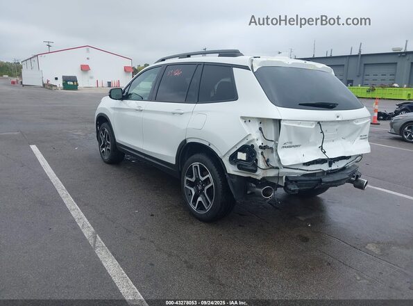 5FNYF8H05NB005143 2022 HONDA PASSPORT Белый Задняя левая четверть