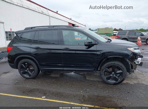5FNYF8H07MB012125 2021 HONDA PASSPORT Black Widok wnętrza 360 stopni