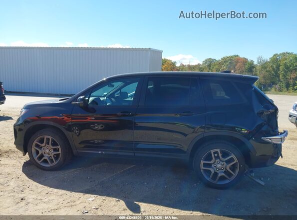 5FNYF8H54PB013071 2023 HONDA PASSPORT Black Widok wnętrza 360 stopni