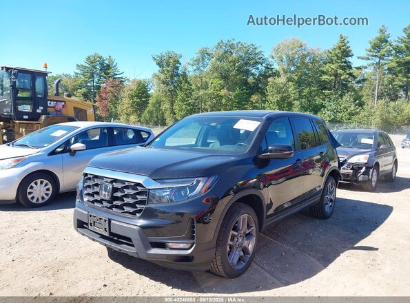 5FNYF8H54PB013071 2023 HONDA PASSPORT Black Przód lewy