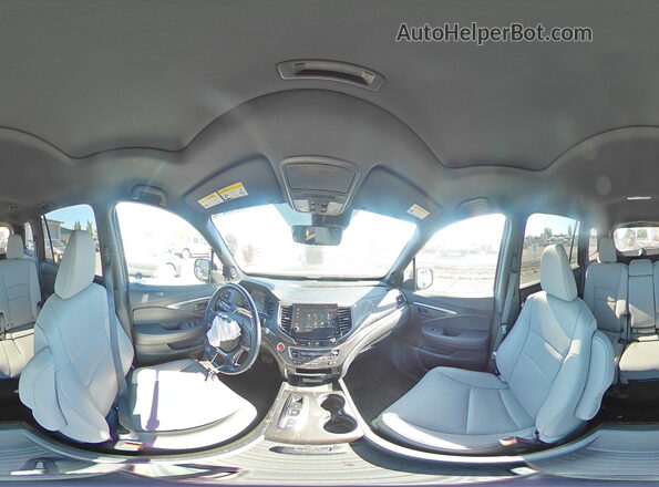5FNYF8H55NB024139 2022 HONDA PASSPORT Blue 360 interior view