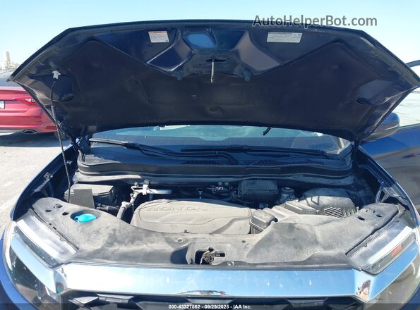 5FNYF8H57PB017891 2023 HONDA PASSPORT Blue Rear view