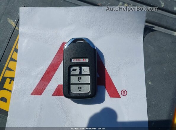 5FNYF8H57PB017891 2023 HONDA PASSPORT Blue Dashboard view