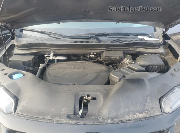 5FNYF8H58MB040205 2021 HONDA PASSPORT Gray Engine compartment view