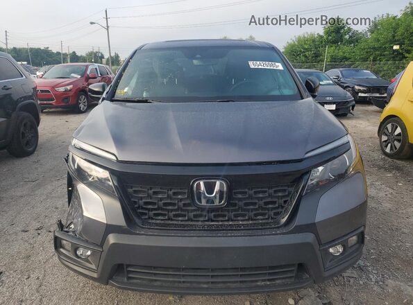 5FNYF8H58MB040205 2021 HONDA PASSPORT Gray Front view