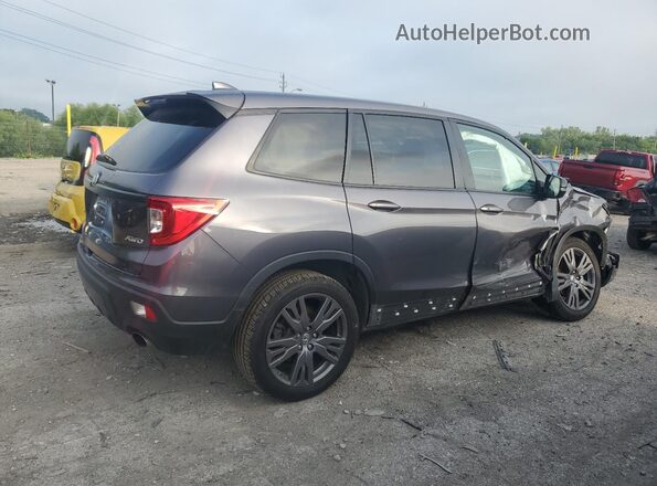 5FNYF8H58MB040205 2021 HONDA PASSPORT Gray Rear right
