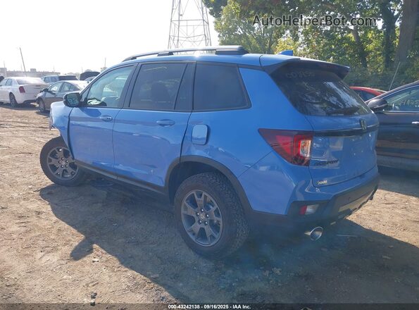 5FNYF8H64SB002850 2025 HONDA PASSPORT Blue Tył lewy