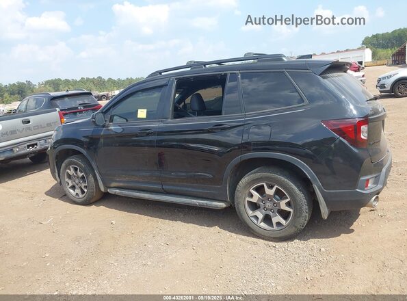 5FNYF8H68NB032163 2022 HONDA PASSPORT Black Widok wnętrza z tyłu