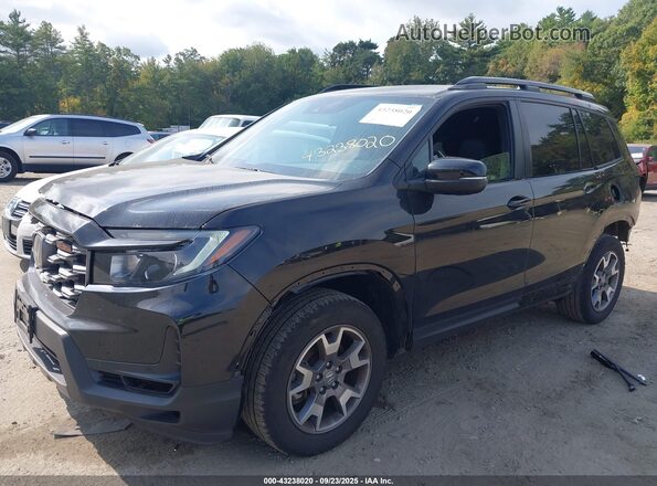 5FNYF8H69PB042641 2023 HONDA PASSPORT Black Przód lewy