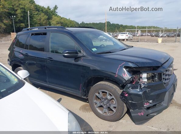 5FNYF8H69PB042641 2023 HONDA PASSPORT Black Widok wnętrza 360 stopni