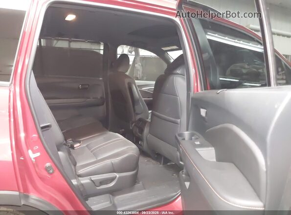 5FNYF8H6XPB022897 2023 HONDA PASSPORT Красный Вид наклейки с VIN-кодом