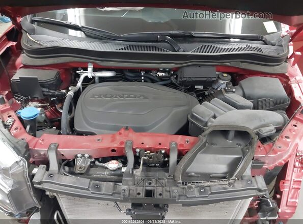 5FNYF8H6XPB022897 2023 HONDA PASSPORT Красный Вид сзади