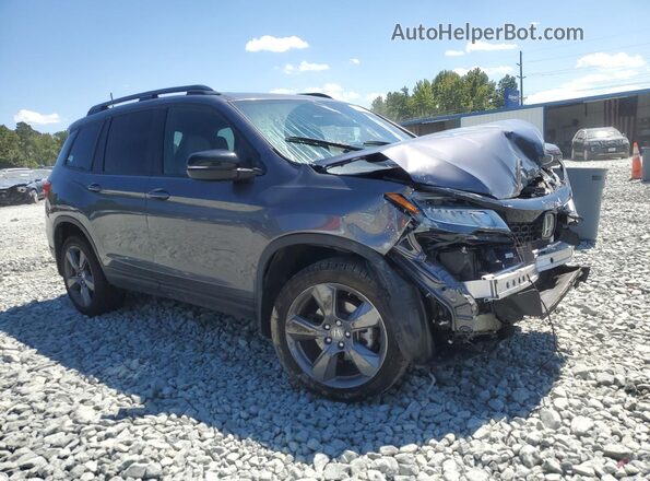5FNYF8H93MB042303 2021 HONDA PASSPORT Gray Przód prawy
