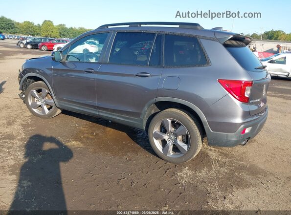 5FNYF8H94LB001645 2020 HONDA PASSPORT Gray Задня ліва чверть