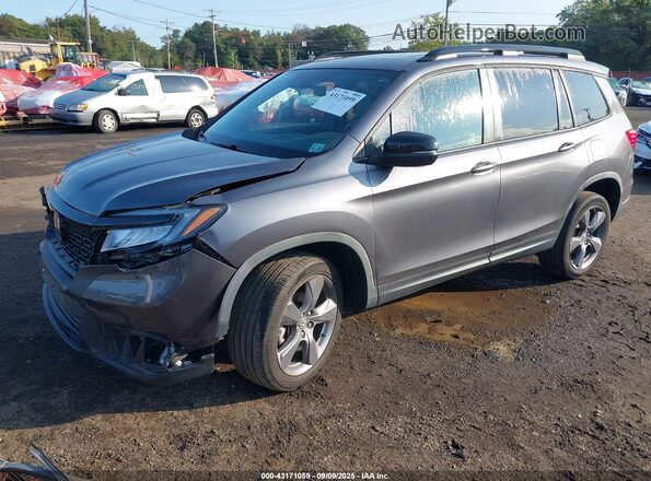5FNYF8H94LB001645 2020 HONDA PASSPORT Gray Передня ліва чверть