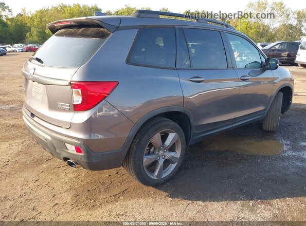 5FNYF8H94LB001645 2020 HONDA PASSPORT Gray Задня права чверть