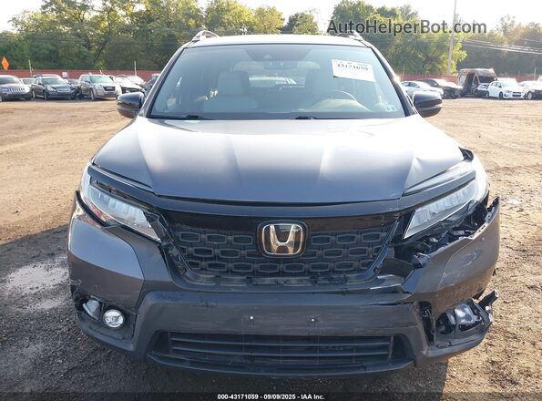 5FNYF8H94LB001645 2020 HONDA PASSPORT Gray Вид щитка приладів