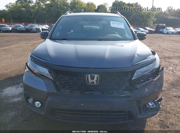 5FNYF8H94LB001645 2020 HONDA PASSPORT Gray 