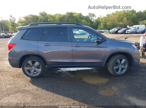 5FNYF8H94LB001645 2020 HONDA PASSPORT Gray Вид задньої частини салону