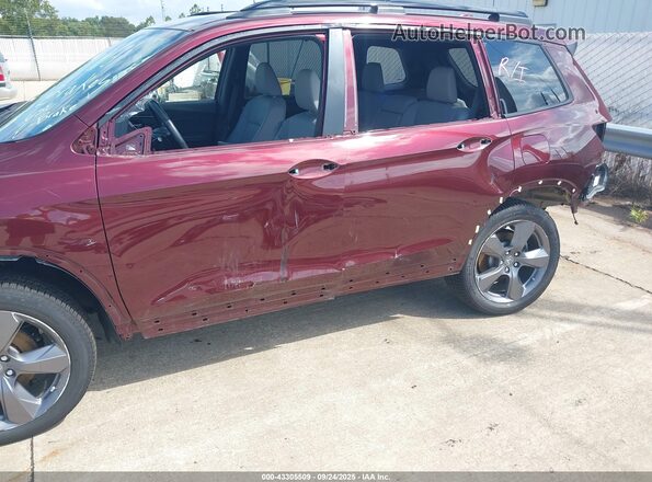 5FNYF8H95MB039239 2021 HONDA PASSPORT Burgundy 