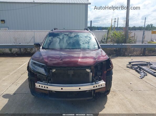 5FNYF8H95MB039239 2021 HONDA PASSPORT Burgundy Սալոնի հետևի տեսք