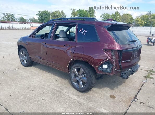 5FNYF8H95MB039239 2021 HONDA PASSPORT Burgundy Հետևի ձախ