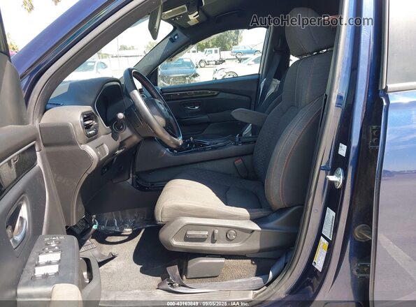 5FNYG1H39PB037837 2023 HONDA PILOT Blue Widok wnętrza z przodu