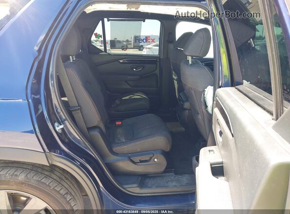 5FNYG1H39PB037837 2023 HONDA PILOT Blue Widok naklejki z numerem VIN