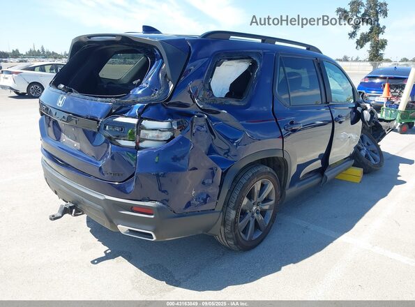 5FNYG1H39PB037837 2023 HONDA PILOT Blue Tył prawy