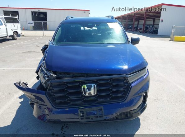 5FNYG1H39PB037837 2023 HONDA PILOT Blue Widok deski rozdzielczej