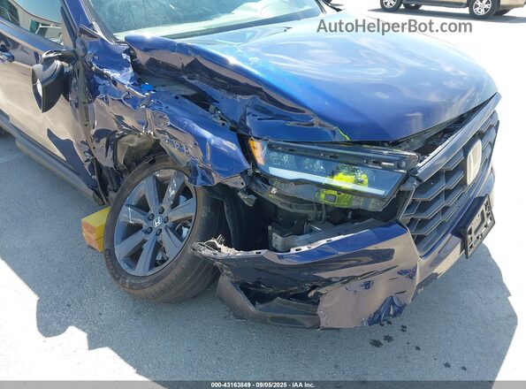 5FNYG1H39PB037837 2023 HONDA PILOT Blue Widok z przodu